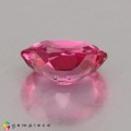 Natural Spinel 0.63 Carats Crimson Pink Oval 6x5 mm Loose Gemstone - Image 3