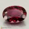 rhodolite garnet  4.90cts - 12x9mm