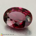 Natural Rhodolite garnet 4.90 Carats Purplish Pink Oval 12x9 mm Loose Gemstone - Image 3