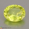 Natural Chrysoberyl 2.91 Carats Canary Yellow Oval 10x8 mm Loose Gemstone - Image 2