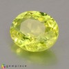 Natural Chrysoberyl 2.91 Carats Canary Yellow Oval 10x8 mm Loose Gemstone - Image 3
