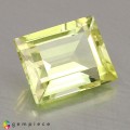 Natural Amblygonite 1.41 Carats Yellowish Green Baguette 8x6 mm Loose Gemstone - Image 1