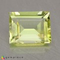 Natural Amblygonite 1.41 Carats Yellowish Green Baguette 8x6 mm Loose Gemstone - Image 3