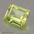 Natural Amblygonite 1.41 Carats Yellowish Green Baguette 8x6 mm Loose Gemstone - Image 2