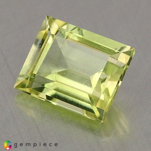 amblygonite  1.41cts - 8x6mm