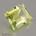 Natural Amblygonite 1.41 Carats Yellowish Green Baguette 8x6 mm Loose Gemstone - Image 6