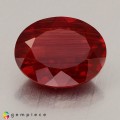 Natural Andesine 2.13 Carats Red  Oval 10x8 mm Loose Gemstone - Image 2