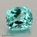 Natural Apatite 1.31 Carats Paraiba Blue Green Cushion 7x6 mm Loose Gemstone - Image 7