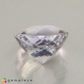 Natural Apatite 12.24 Carats Half White Antique Cushion 14x13 mm Loose Gemstone - Image 4