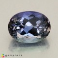 Natural Tanzanite 2.81 Carats Blue Green Oval 9x7 mm Loose Gemstone - Image 1