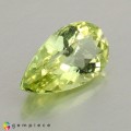 Natural Amblygonite 1.80 Carats Yellowish Green Pear 11x6 mm Loose Gemstone - Image 2