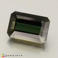 Natural Kornerupine 2.44 Carats Honey Green Emerald Cut 9x6 mm Loose Gemstone - Image 2