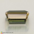 Natural Kornerupine 2.44 Carats Honey Green Emerald Cut 9x6 mm Loose Gemstone - Image 3