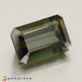 Natural Kornerupine 2.44 Carats Honey Green Emerald Cut 9x6 mm Loose Gemstone - Image 5