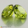 Natural Peridot 10.13 Carats Green Round 11x6 mm Loose Gemstone - Image 4