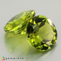 Natural Peridot 10.13 Carats Green Round 11x6 mm Loose Gemstone - Image 5