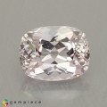 Natural Apatite 4.55 Carats Half White Cushion 11x9 mm Loose Gemstone - Image 1