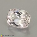Natural Apatite 4.55 Carats Half White Cushion 11x9 mm Loose Gemstone - Image 2