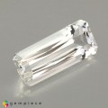 Natural Petalite 4.48 Carats White Emerald 17x7 mm Loose Gemstone - Image 1