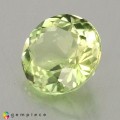 Natural Amblygonite 1.66 Carats Yellowish Green Round 8x5 mm Loose Gemstone - Image 3