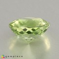 Natural Amblygonite 1.66 Carats Yellowish Green Round 8x5 mm Loose Gemstone - Image 4