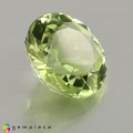 Natural Amblygonite 1.66 Carats Yellowish Green Round 8x5 mm Loose Gemstone - Image 5