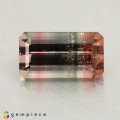 Natural Tourmaline 1.69 Carats Green To Pink Emerald Cut 9x5 mm Loose Gemstone - Image 6