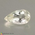 Natural Montebrasite 1.22 Carats Half White Pear 10x6 mm Loose Gemstone - Image 1