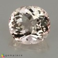 Natural Tourmaline 3.37 Carats Half White Oval Cushion 10x9 mm Loose Gemstone - Image 1