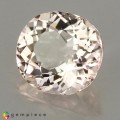 Natural Tourmaline 3.37 Carats Half White Oval Cushion 10x9 mm Loose Gemstone - Image 2