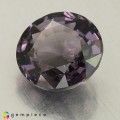 Natural Spinel 3.14 Carats Purple Round 9x5 mm Loose Gemstone - Image 3