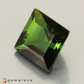 Natural Tourmaline 3.16 Carats Green Square  8x8 mm Loose Gemstone - Image 3