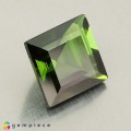 Natural Tourmaline 3.16 Carats Green Square  8x8 mm Loose Gemstone - Image 6