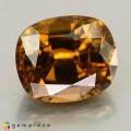 Natural Zircon 5.38 Carats Imperial Brown Cushion 10x8 mm Loose Gemstone - Image 7