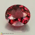 Natural Rhodolite garnet 4.70 Carats Pink Oval 11x9 mm Loose Gemstone - Image 1