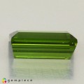 Natural Tourmaline 3.64 Carats Vivid Green Baguette 12x7 mm Loose Gemstone - Image 4
