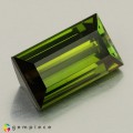 Natural Tourmaline 3.64 Carats Vivid Green Baguette 12x7 mm Loose Gemstone - Image 5