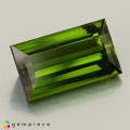 Natural Tourmaline 3.64 Carats Vivid Green Baguette 12x7 mm Loose Gemstone - Image 7