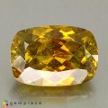 Natural Sphalerite 5.94 Carats Golden Yellow Cushion 12x8 mm Loose Gemstone - Image 1