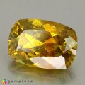 Natural Sphalerite 5.94 Carats Golden Yellow Cushion 12x8 mm Loose Gemstone - Image 2