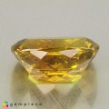 Natural Sphalerite 5.94 Carats Golden Yellow Cushion 12x8 mm Loose Gemstone - Image 4