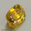 Natural Sphalerite 5.94 Carats Golden Yellow Cushion 12x8 mm Loose Gemstone - Image 5