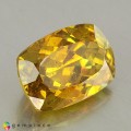 Natural Sphalerite 5.94 Carats Golden Yellow Cushion 12x8 mm Loose Gemstone - Image 6