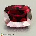 Natural Rhodolite garnet 5.15 Carats Vivid Purplish Pink Cushion 11x9 mm Loose Gemstone - Image 1