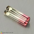 Natural Tourmaline 1.67 Carats Pink to Champagne Emerald 13x4 mm Loose Gemstone - Image 3