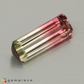 Natural Tourmaline 1.67 Carats Pink to Champagne Emerald 13x4 mm Loose Gemstone - Image 6