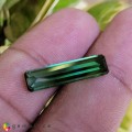 Natural Tourmaline 4.13 Carats Hunter Green Emerald 21x5 mm Loose Gemstone - Image 2