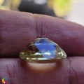 Natural Sillimanite 8.86 Carats Yellow Green Oval 16x11 mm Loose Gemstone - Image 2