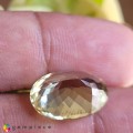 Natural Sillimanite 8.86 Carats Yellow Green Oval 16x11 mm Loose Gemstone - Image 3