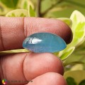 Natural Blue Natural Aquamarine Oval Cabochon 25.96 Carats Blue Oval Cabochon 23x16 mm Loose Gemstone - Image 4